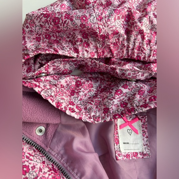 Girls’ H&M Floral Rain Jacket - Picture 4 of 5
